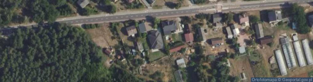 Zdjęcie satelitarne Fortowa ul.