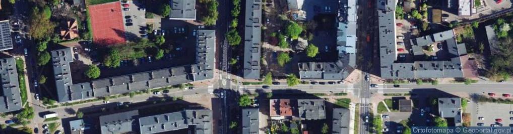 Zdjęcie satelitarne Focha Ferdynanda, marsz. ul.