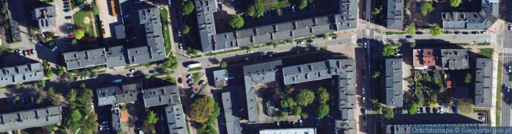 Zdjęcie satelitarne Focha Ferdynanda, marsz. ul.