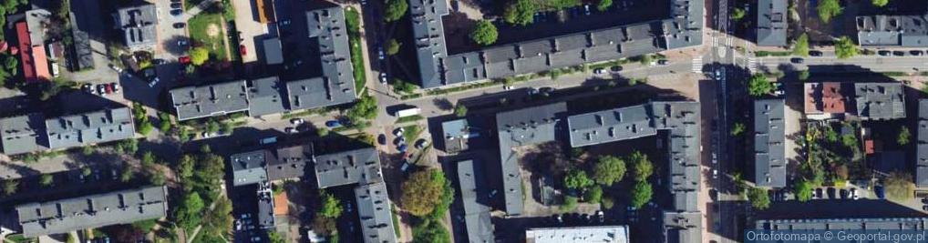 Zdjęcie satelitarne Focha Ferdynanda, marsz. ul.