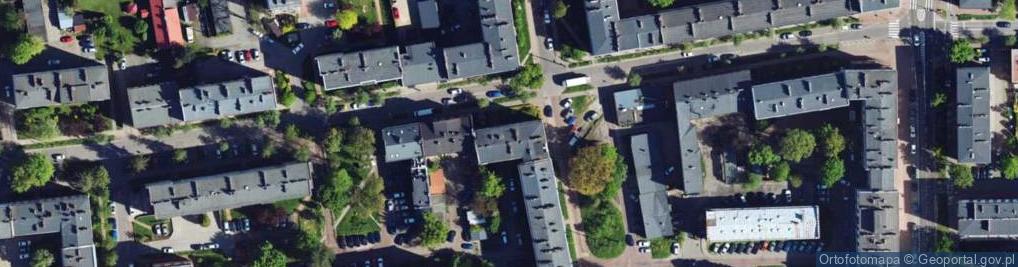 Zdjęcie satelitarne Focha Ferdynanda, marsz. ul.
