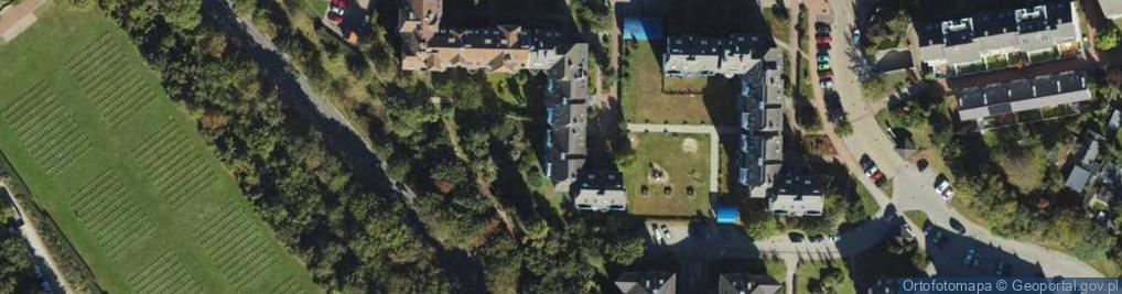 Zdjęcie satelitarne Focha Ferdynanda, marsz. ul.