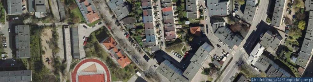 Zdjęcie satelitarne Focha Ferdynanda, marsz. ul.