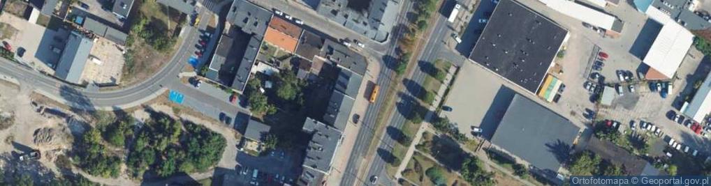 Zdjęcie satelitarne Focha Ferdynanda, marsz. ul.