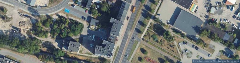Zdjęcie satelitarne Focha Ferdynanda, marsz. ul.