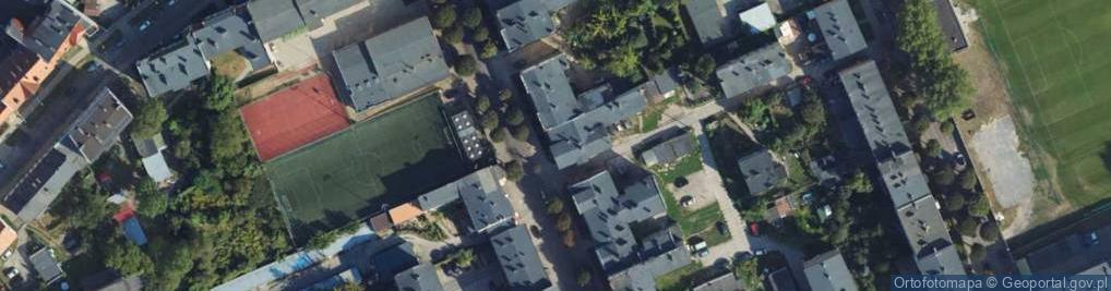 Zdjęcie satelitarne Forteczna ul.