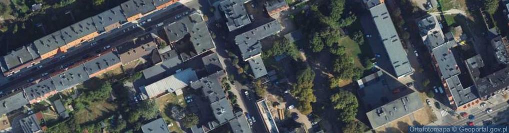 Zdjęcie satelitarne Forteczna ul.