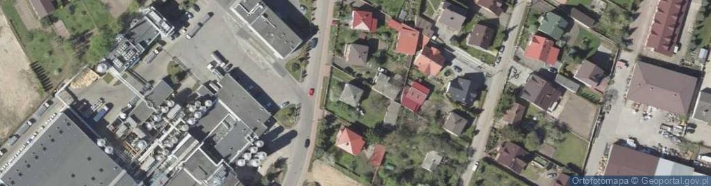 Zdjęcie satelitarne Forteczna ul.