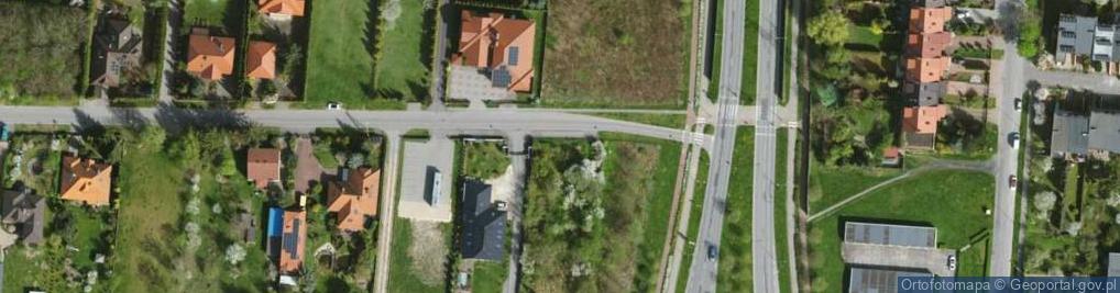 Zdjęcie satelitarne Folwarczna ul.
