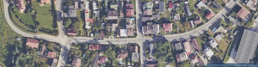 Zdjęcie satelitarne Folwarczna ul.