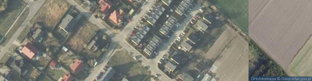 Zdjęcie satelitarne Forsycjowa ul.