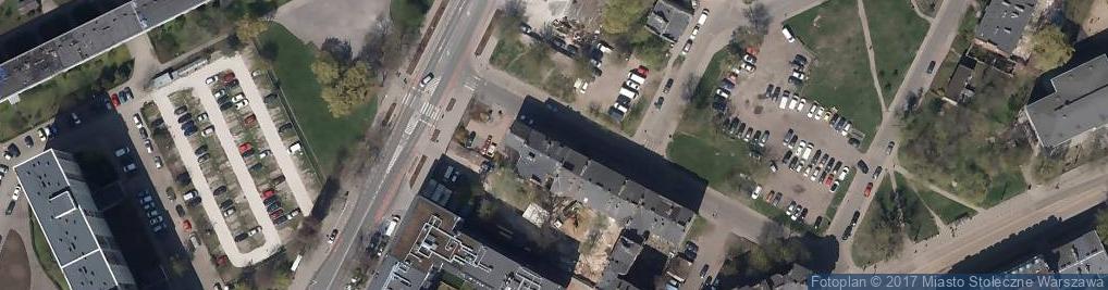 Zdjęcie satelitarne Folwarczna ul.