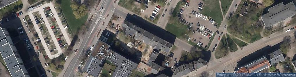 Zdjęcie satelitarne Folwarczna ul.