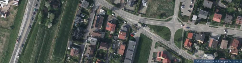 Zdjęcie satelitarne Folwarecka ul.
