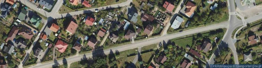Zdjęcie satelitarne Franciszka Żwirki i Stanisława Wigury ul.