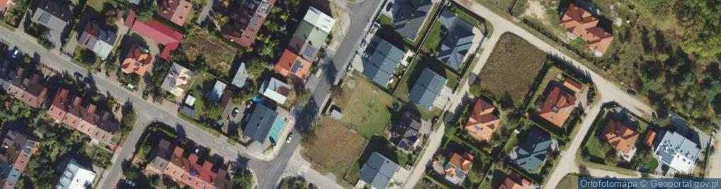 Zdjęcie satelitarne Francuska ul.