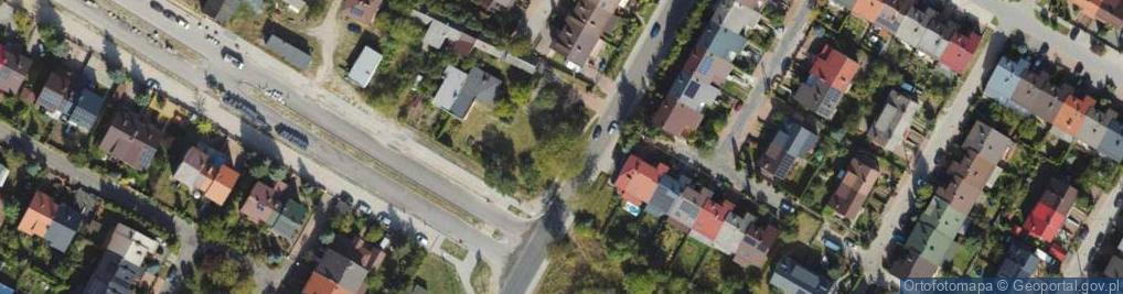 Zdjęcie satelitarne Francuska ul.