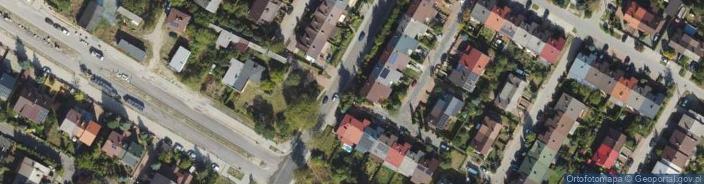 Zdjęcie satelitarne Francuska ul.