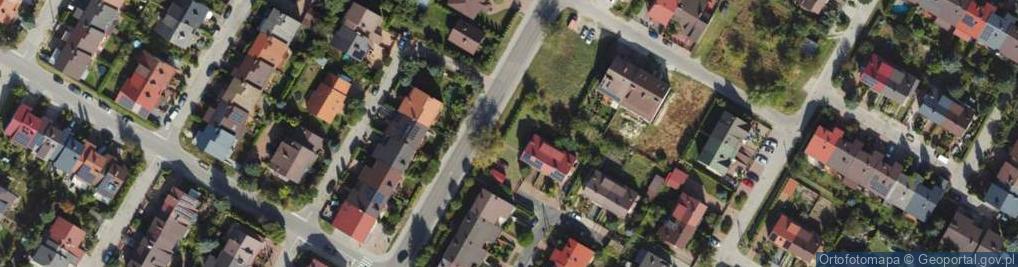 Zdjęcie satelitarne Francuska ul.