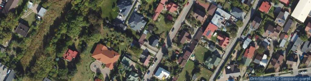 Zdjęcie satelitarne Francuska ul.