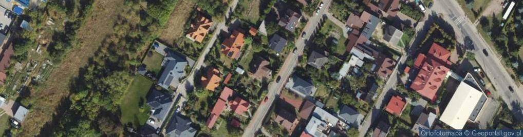 Zdjęcie satelitarne Francuska ul.