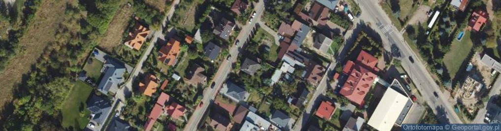 Zdjęcie satelitarne Francuska ul.