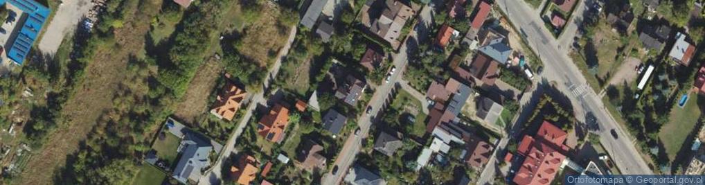 Zdjęcie satelitarne Francuska ul.