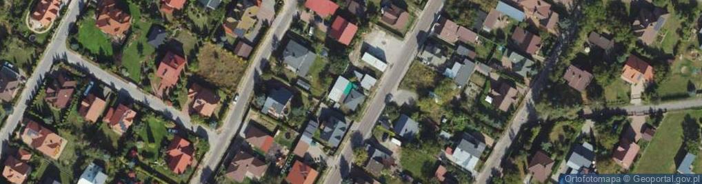 Zdjęcie satelitarne Francuska ul.