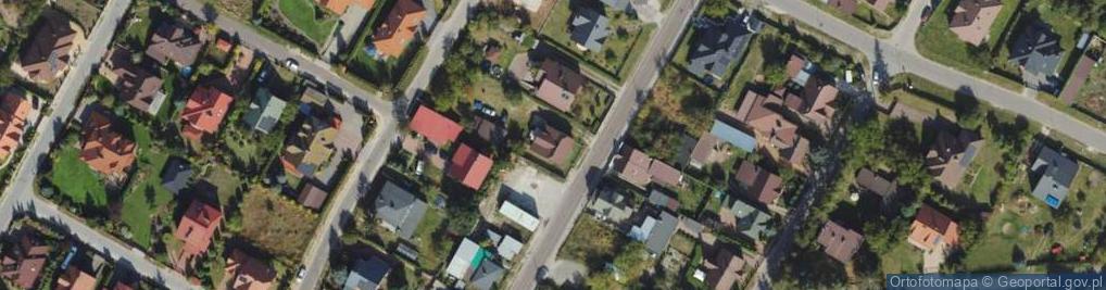 Zdjęcie satelitarne Francuska ul.