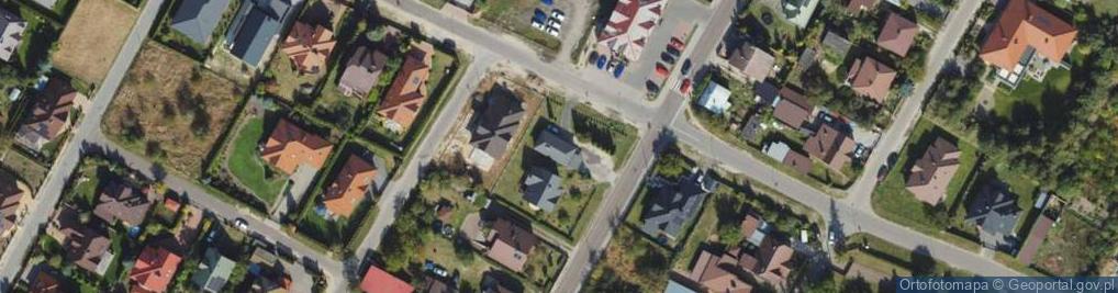 Zdjęcie satelitarne Francuska ul.