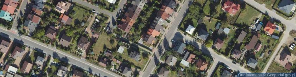 Zdjęcie satelitarne Francuska ul.