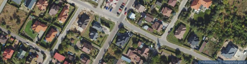 Zdjęcie satelitarne Francuska ul.