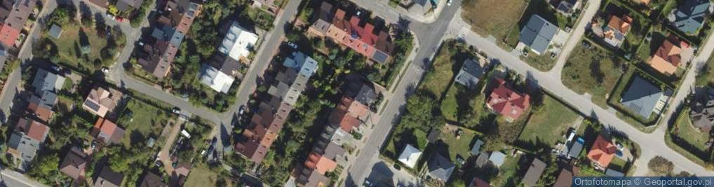 Zdjęcie satelitarne Francuska ul.