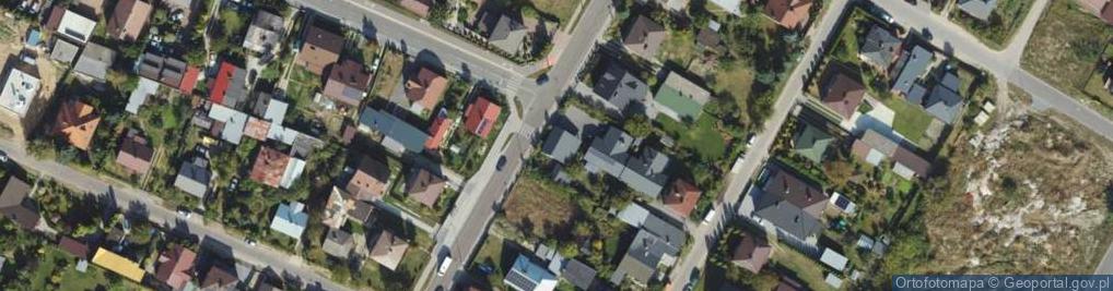 Zdjęcie satelitarne Francuska ul.