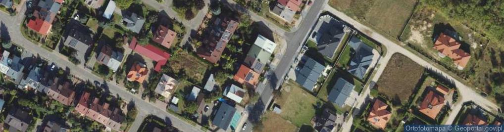 Zdjęcie satelitarne Francuska ul.