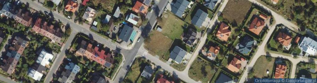 Zdjęcie satelitarne Francuska ul.