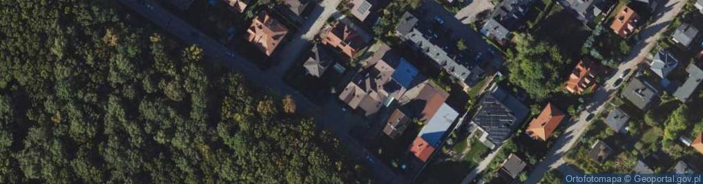 Zdjęcie satelitarne Franciszka Żwirki i Stanisława Wigury ul.