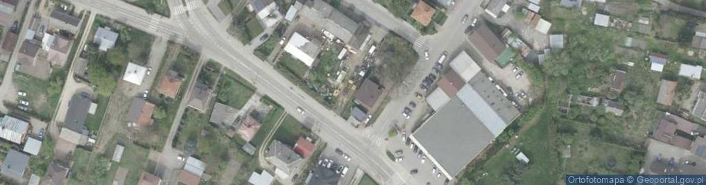 Zdjęcie satelitarne Franciszka Żwirki i Stanisława Wigury ul.