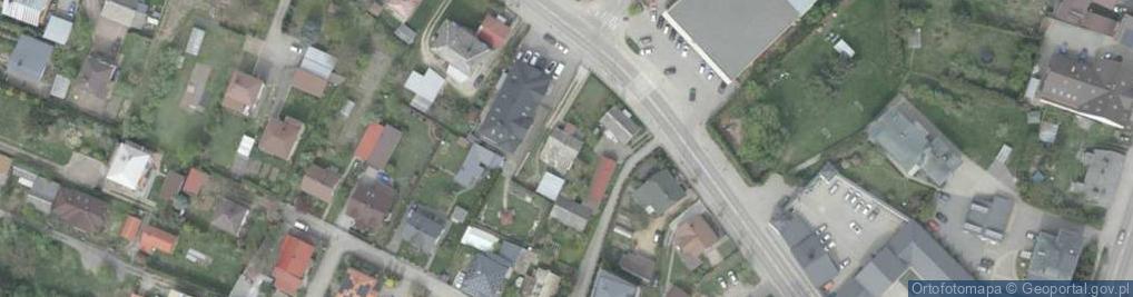 Zdjęcie satelitarne Franciszka Żwirki i Stanisława Wigury ul.