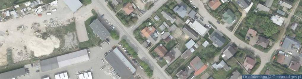 Zdjęcie satelitarne Franciszka Żwirki i Stanisława Wigury ul.