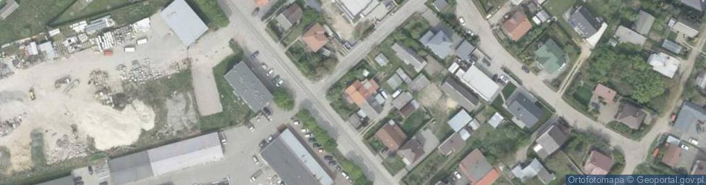 Zdjęcie satelitarne Franciszka Żwirki i Stanisława Wigury ul.