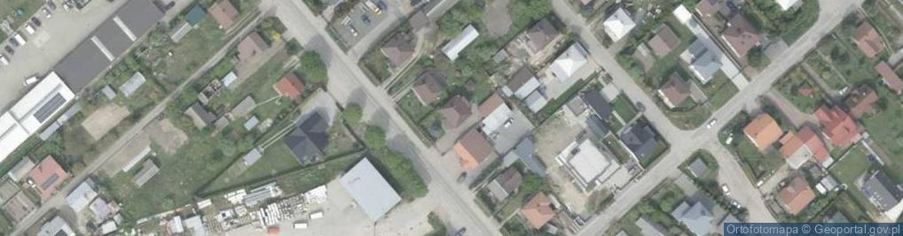 Zdjęcie satelitarne Franciszka Żwirki i Stanisława Wigury ul.