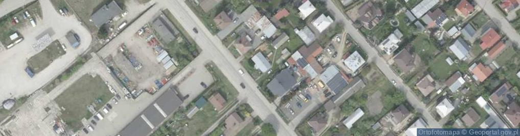 Zdjęcie satelitarne Franciszka Żwirki i Stanisława Wigury ul.