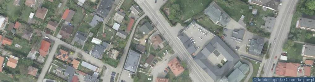 Zdjęcie satelitarne Franciszka Żwirki i Stanisława Wigury ul.
