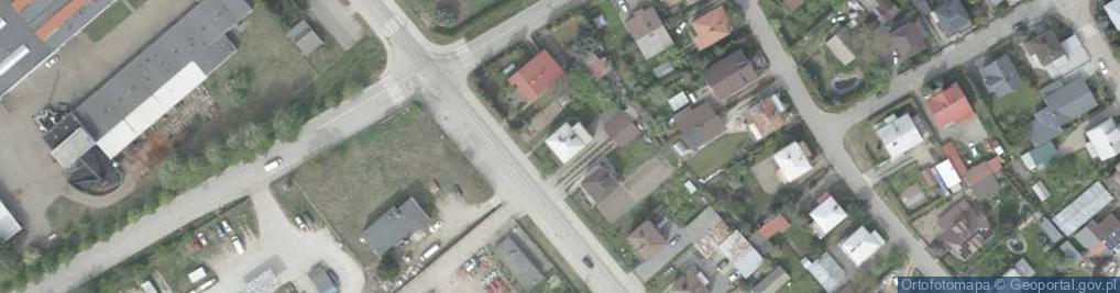 Zdjęcie satelitarne Franciszka Żwirki i Stanisława Wigury ul.