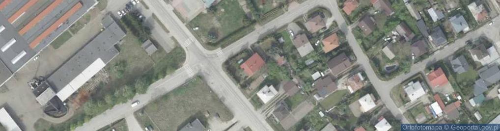 Zdjęcie satelitarne Franciszka Żwirki i Stanisława Wigury ul.