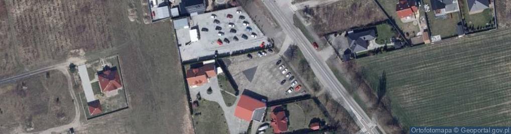 Zdjęcie satelitarne Franciszka Żwirki i Stanisława Wigury ul.