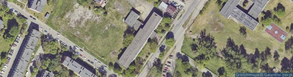 Zdjęcie satelitarne Frycza-Modrzewskiego Andrzeja ul.