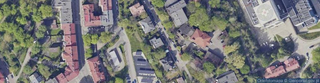 Zdjęcie satelitarne Franciszka Żwirki i Stanisława Wigury ul.