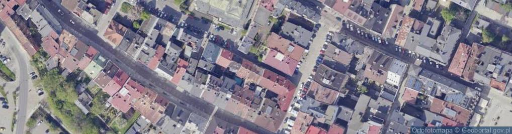 Zdjęcie satelitarne Fredry Aleksandra ul.